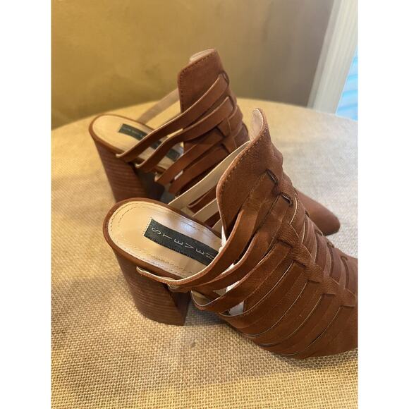 STEVEN by Steve Madden Sueded Leather Mules--Women's 9.5 M - Picture 9 of 13